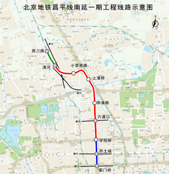 2022年，北京市今年计划再开通两条地铁线