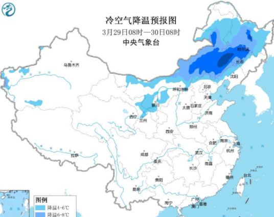 雨雪降温形势确定，大满贯冷空气将冻透本周！